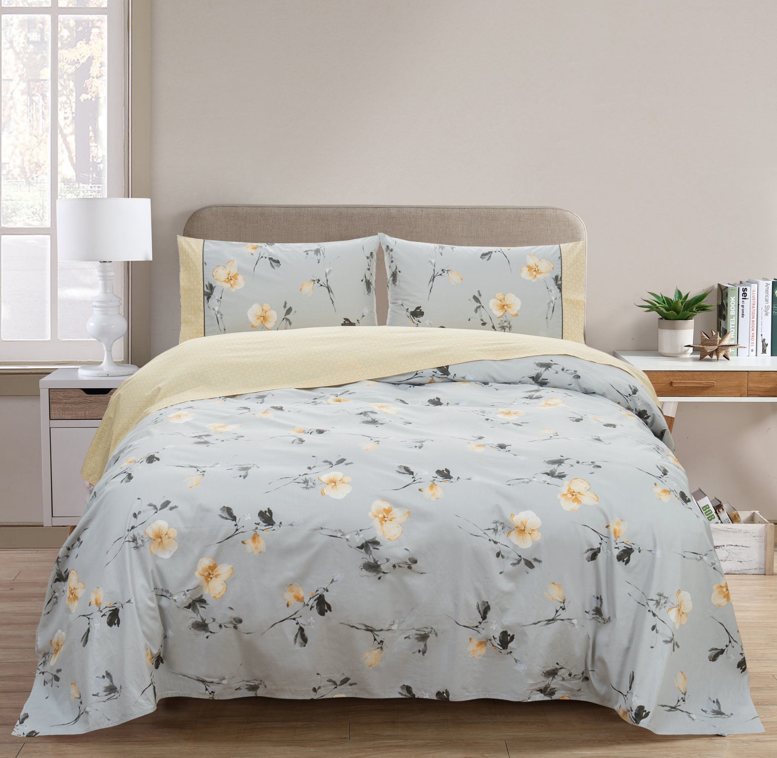 Σετ Σεντόνια Υπέρδιπλα Cassandra