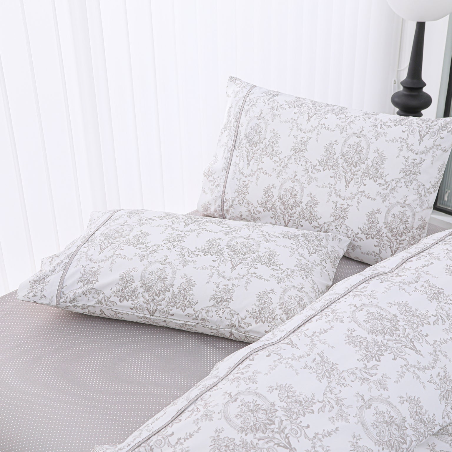 Chantal (Beige) (ΣΕΤ ΣΕΝΤΟΝΙΑ Υ/Δ 245×270+2 ΜΑΞ/ΘΗΚΕΣ 52×75) 210TC