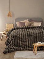 Palamaiki | Κουβερτοπάπλωμα Υπέρδιπλο 220x240 JUNO TAUPE
