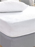 Κάλυμμα King size White Comfort 180x200+35 TERRY WATERPROOF