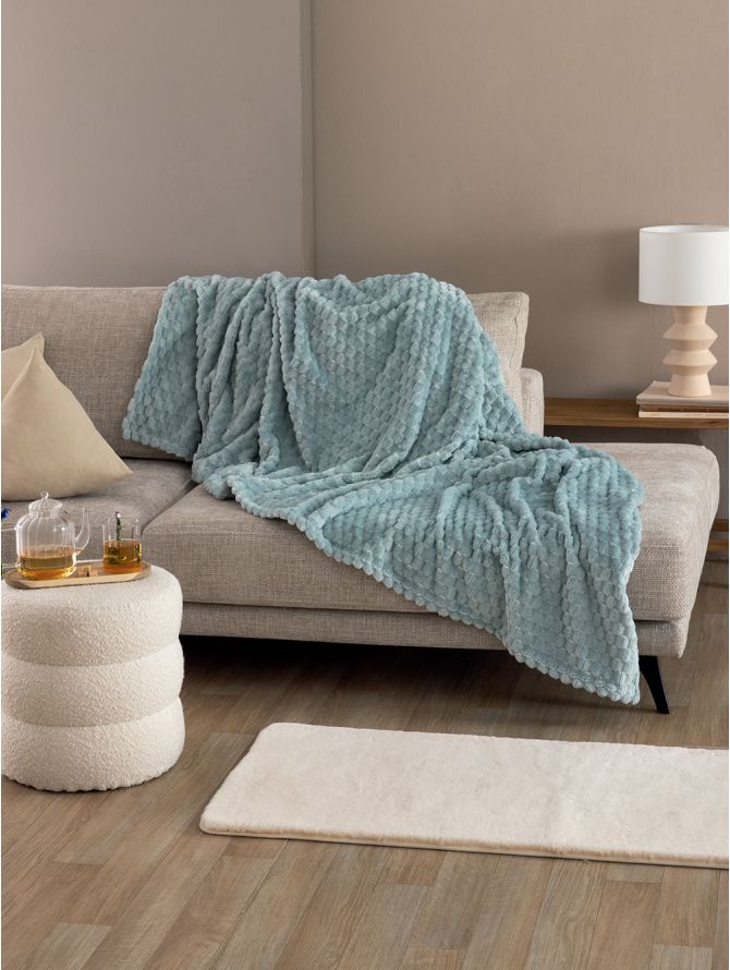 Κουβέρτα Fleece 160x220 ASTER JADE