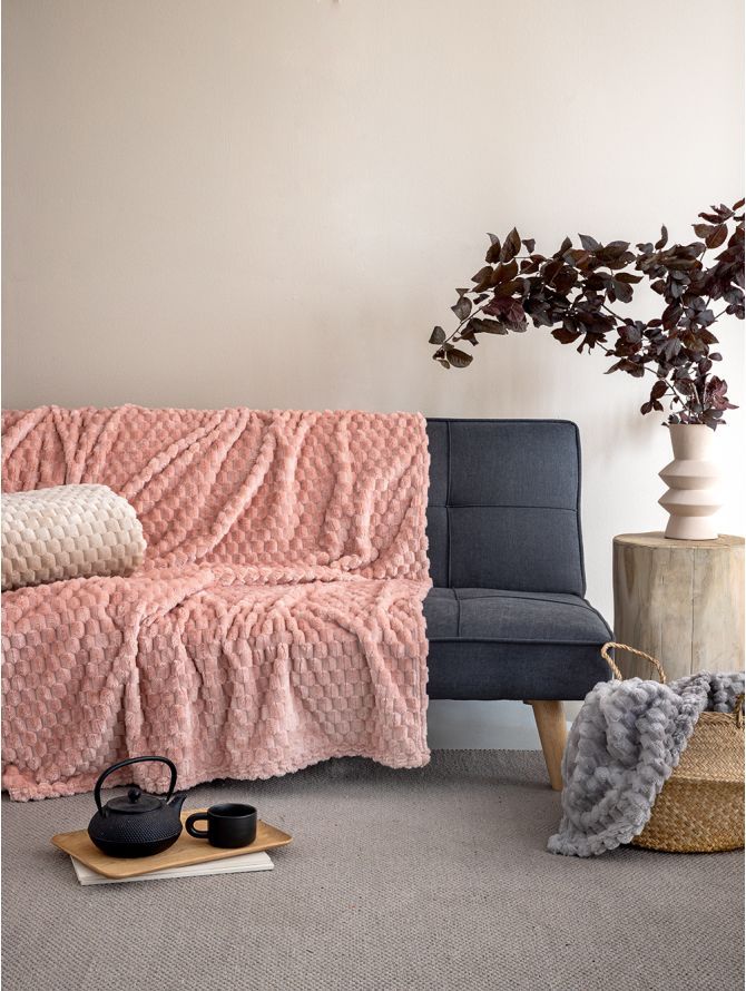 Κουβέρτα Fleece 160x220 ASTER ROSE