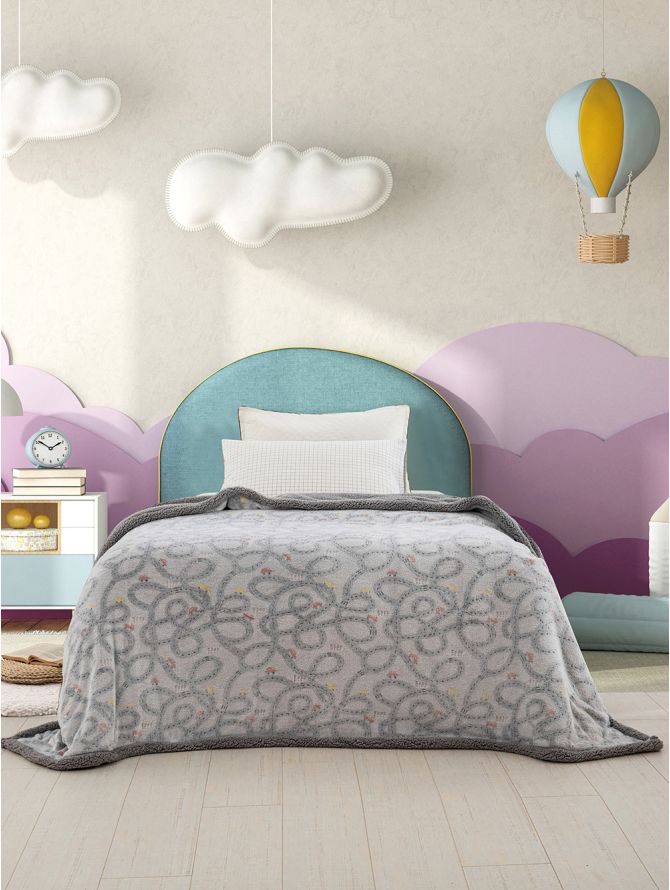 Κουβερτα Fleece Μονή Φωσφοριζέ 160x220 TRIP