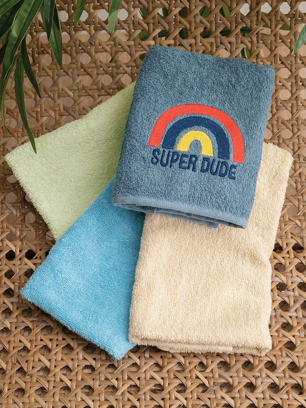 Palamaiki | Σετ 4 Πετσετάκια Μπανιου Kids Bath SUPER